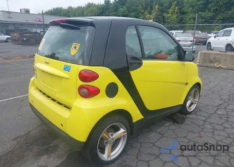 2008 Smart Fortwo Pure/Passion from USA, damaged, VIN WMEEJ31X28K201495